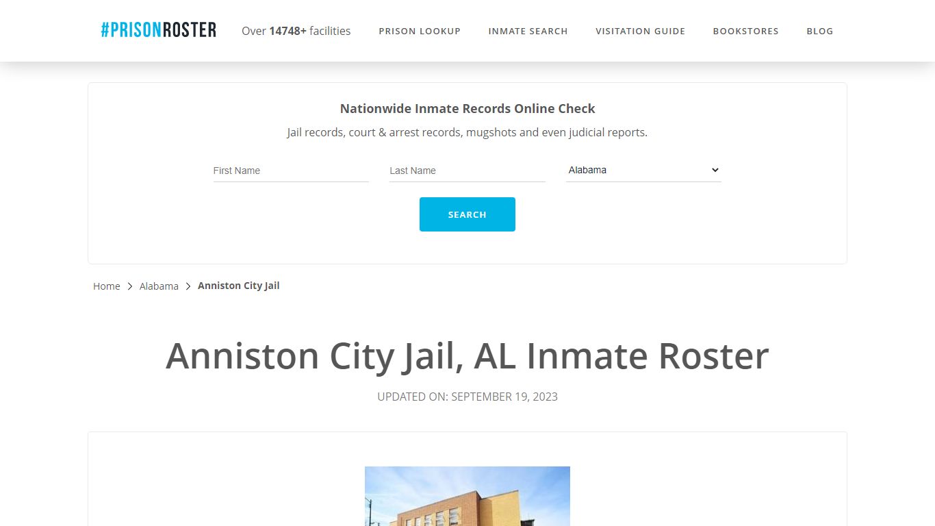Anniston City Jail, AL Inmate Roster - Prisonroster